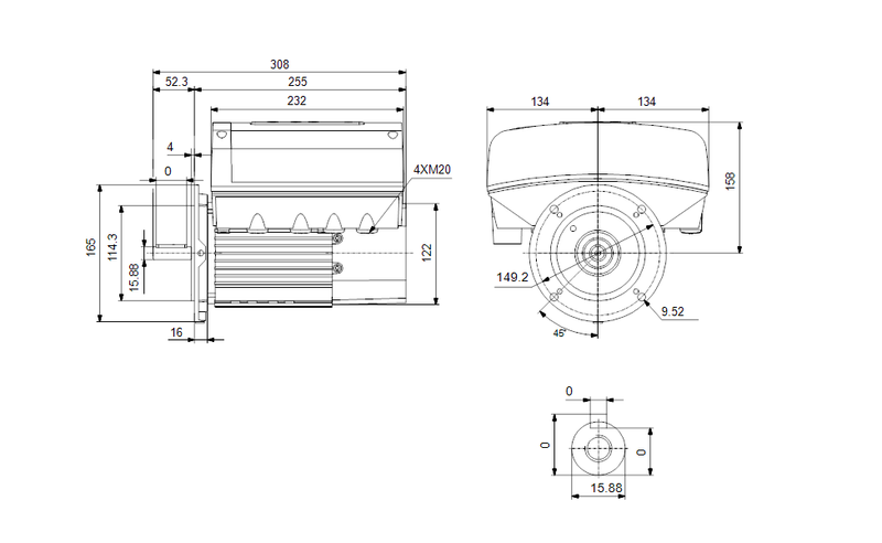 Grundfos 98362225 - MLE71A | Integrated Motor | Permanent Magnet | High Efficiency