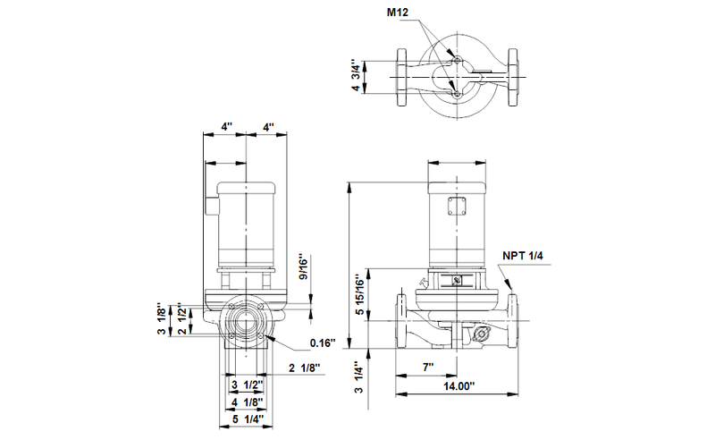 Grundfos 91122112 - TP 50-160/2 A-G-A-BUBE-XX2