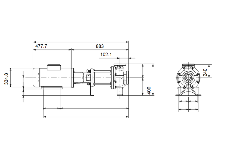 Grundfos 92865046 - CR 10-14 HK-G22-A-E-HQQE | Vertical | Multistage | Centrifugal