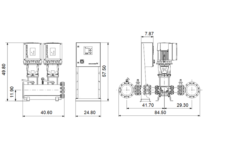 Grundfos 99688772 - Hydro MPC-E 2 CRE 95-1-1