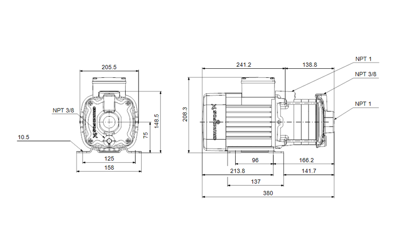 Grundfos 97568319 - CM 3-5 A-S-A-V-AQQV B-A-A-N