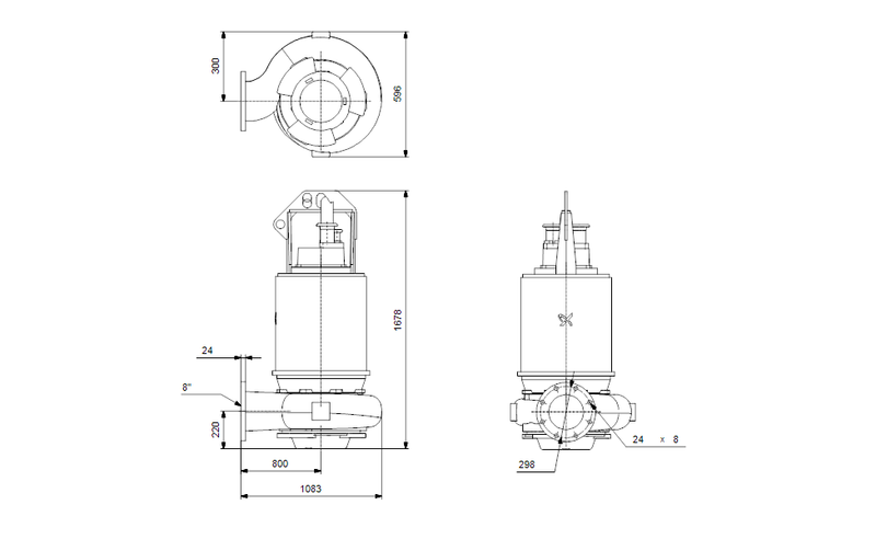 Grundfos 97708870 - S1.40.A80.980.4.66H.C.358.G.EX.D.611