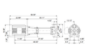 Grundfos 97736877 - CRN 64-3-2 H-G50-A-E-HQQE | Horizontal | End Suction