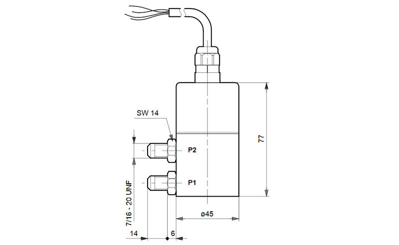 Grundfos 96611522 - DPI/--0-0.6b/1/ G/D.900-B/V-5/-B/02B/SD-1 | Pressure Sensor | Digital | Industrial