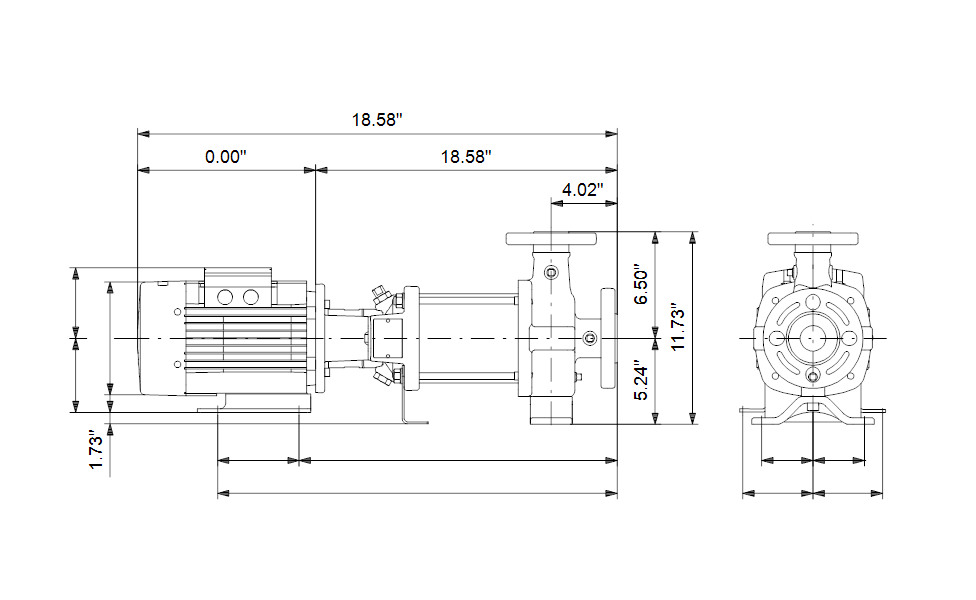 Grundfos 97572860 - CR 1-10 H-GA-A-V-HQQV | Horizontal | End Suction
