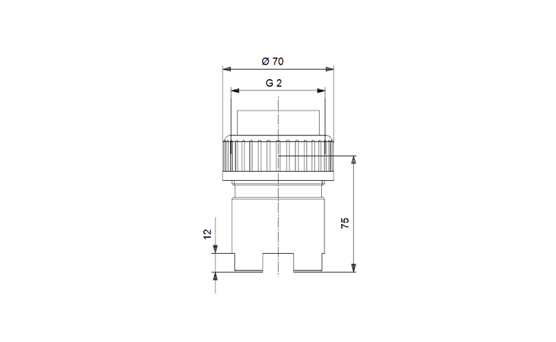 Grundfos 99352977 - Foot valve NL-G2 SS/T/SS A4