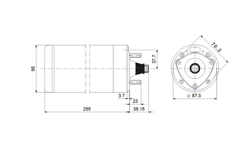 Grundfos 79392003 - MS 402 | Submersible Motor | High Efficiency