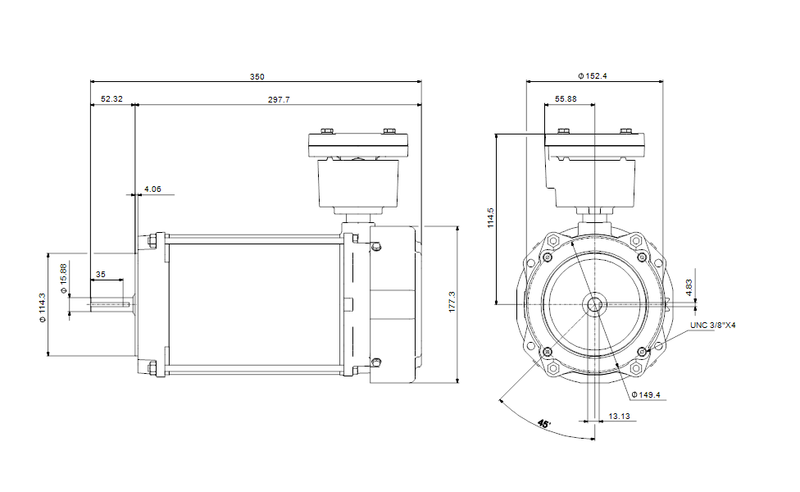 Grundfos 99887791 - WEG 56C