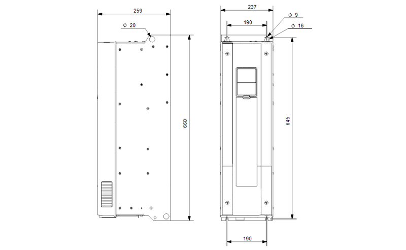 Grundfos 99648887 - RSI 3x380-440V IP54 55kW 105A