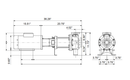 Grundfos 97655510 - CR 20-2 H-GA-A-E-HQQE | Horizontal | End Suction