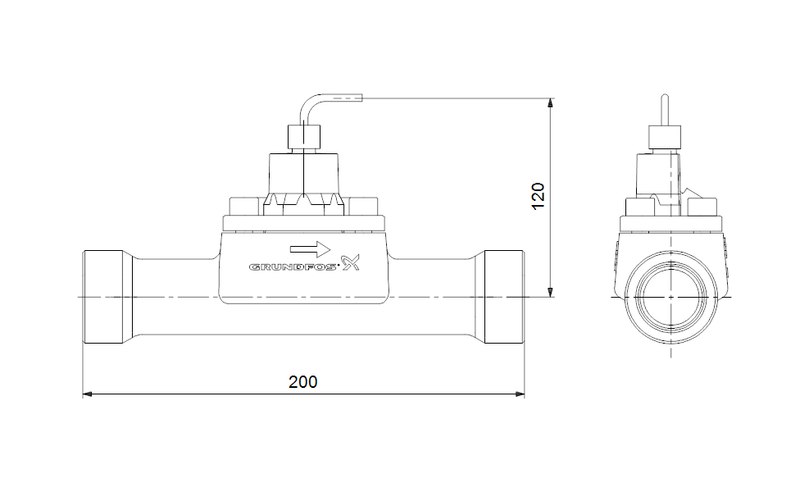 Grundfos 97688334 - VFI/--0.3-6m/1/ C/M5.00-X/EG6/SS/05B/AC-1 | Accessories