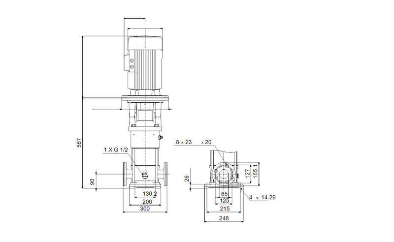 Grundfos 99566849 - CRN 10-5 M-FGJ-A-E