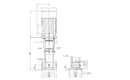 Grundfos 97897559 - CR 32-5-2 KP-G-A-E-HQQE | Vertical | Multistage | Centrifugal