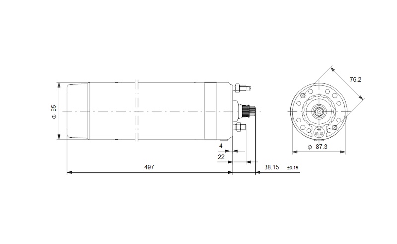 Grundfos 79194508 - MS 4000 | Submersible Motor | High Efficiency