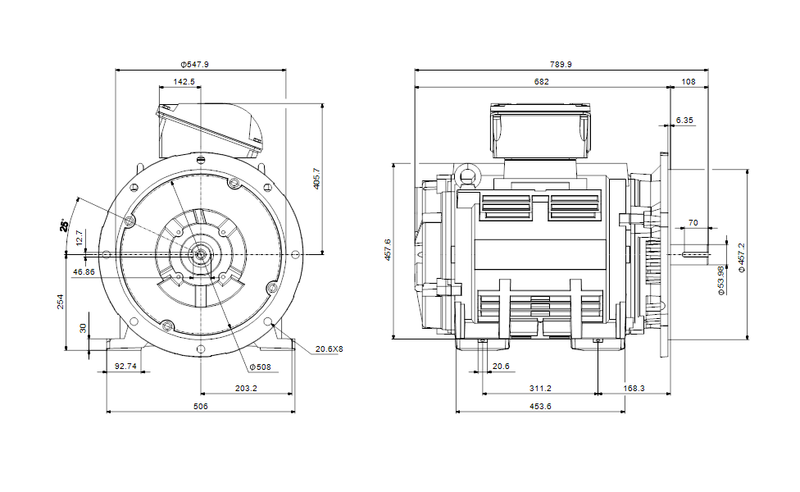 Grundfos 99886375 - WEG 405TSD