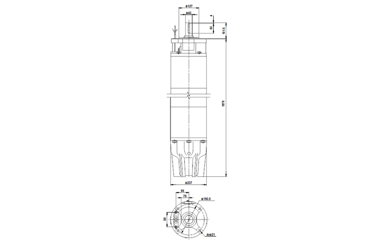 Grundfos 96937300 - MMS 10000 | Submersible Motor | High Efficiency