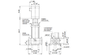 Grundfos 96083269 - CR 3-25 | Multistage | SelfPriming | Centrifugal | Vertical