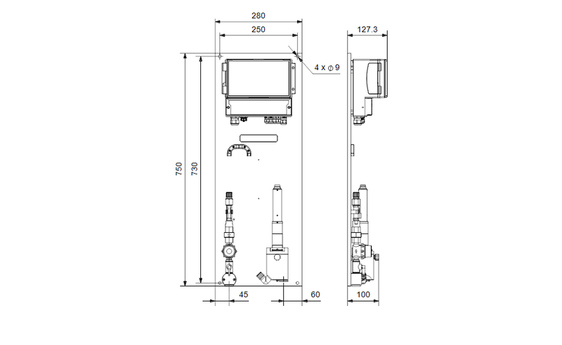 Grundfos 98915658 - DID-1 BF1-PA2 | Dosing Interface | Digital | Display