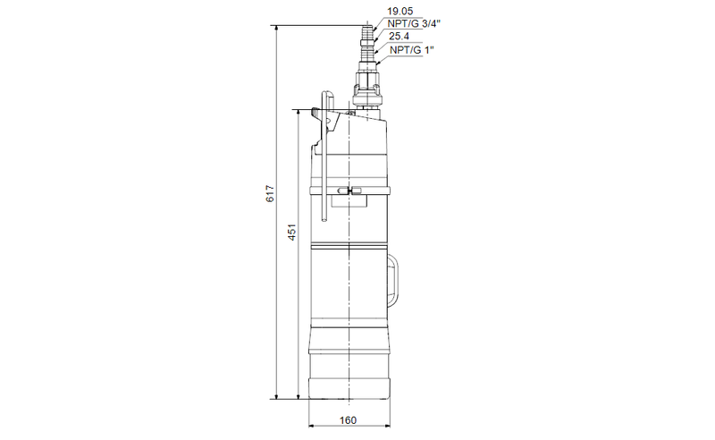 Grundfos 92712298 - SB 3-35 M