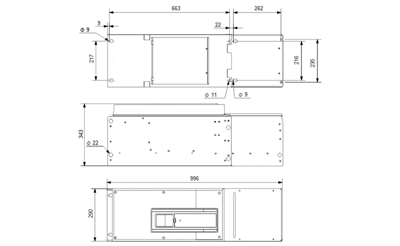 Grundfos 99648888 - RSI 3x380-440V IP54 110kW 205A