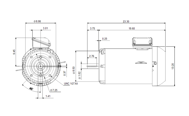 Grundfos 99910582 - WEG 256TC