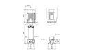 Grundfos 92684290 - CRN 155-1 A-G-H-E-HQQE | Vertical | Multistage | Centrifugal