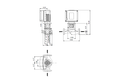 Grundfos 98819523 - TPE3 40-240 S-A-G-I-BQQE-HYC | Inline | Variable Speed | Energy Efficient