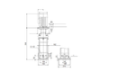 Grundfos 92842643 - CRN 1-2 BF-CX-X-F-HQQE | Vertical | Multistage | Centrifugal