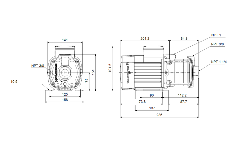 Grundfos 97568449 - CM 5-2 A-S-A-E-AQQE E-A-A-N