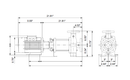 Grundfos 97575081 - CR 3-13 H-GA-A-E-HQQE | Horizontal | End Suction