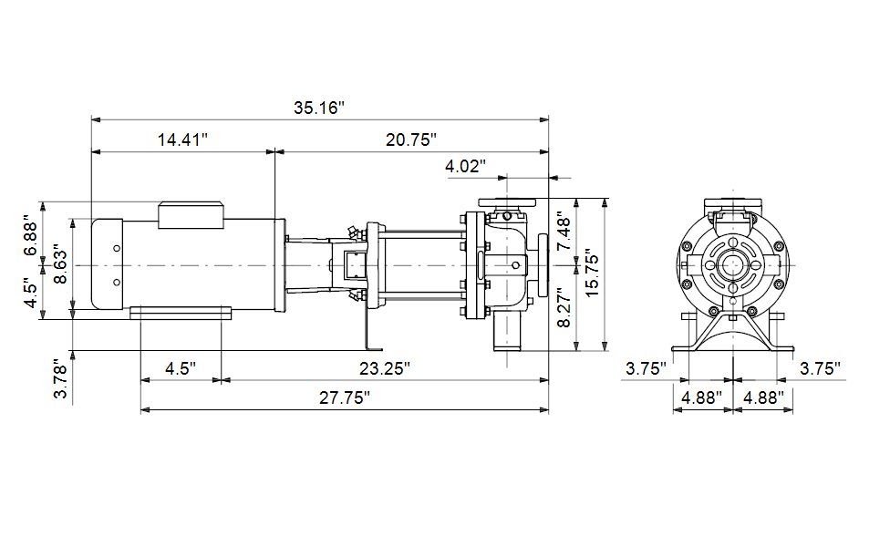 Grundfos 97733330 - CRN 10-3 H-G22-A-E-HQQE | Vertical | Multistage | Centrifugal