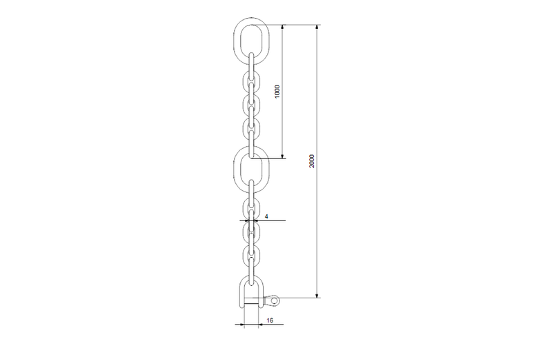 Grundfos 98989662 - Lifting chain