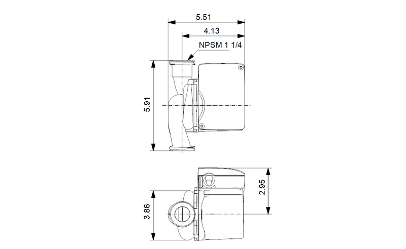 Grundfos 59896776 - UP 15-29 SU/LC