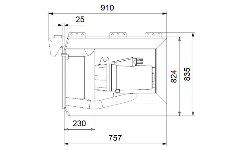 Grundfos 98798295 - SRG.48.20 .254.27.6.1H