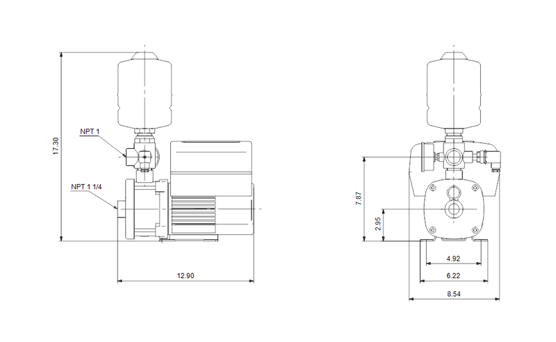 Grundfos 98548115 - CMBE 5-31 I-U-A-E-D-F