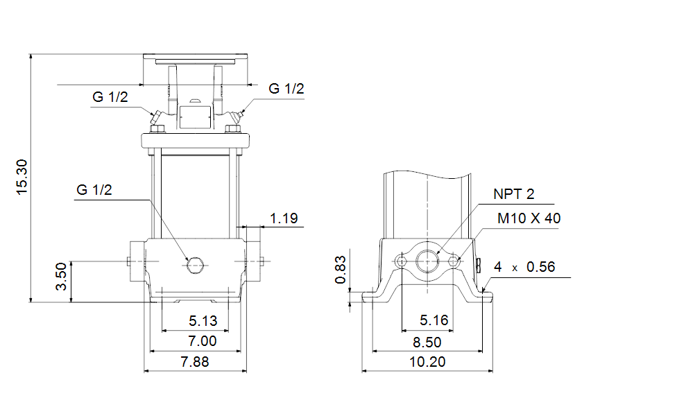 Grundfos 96126744 - CR 10-1 A-BN-A-V-HQQV | Multistage | Centrifugal | Vertical | Inline