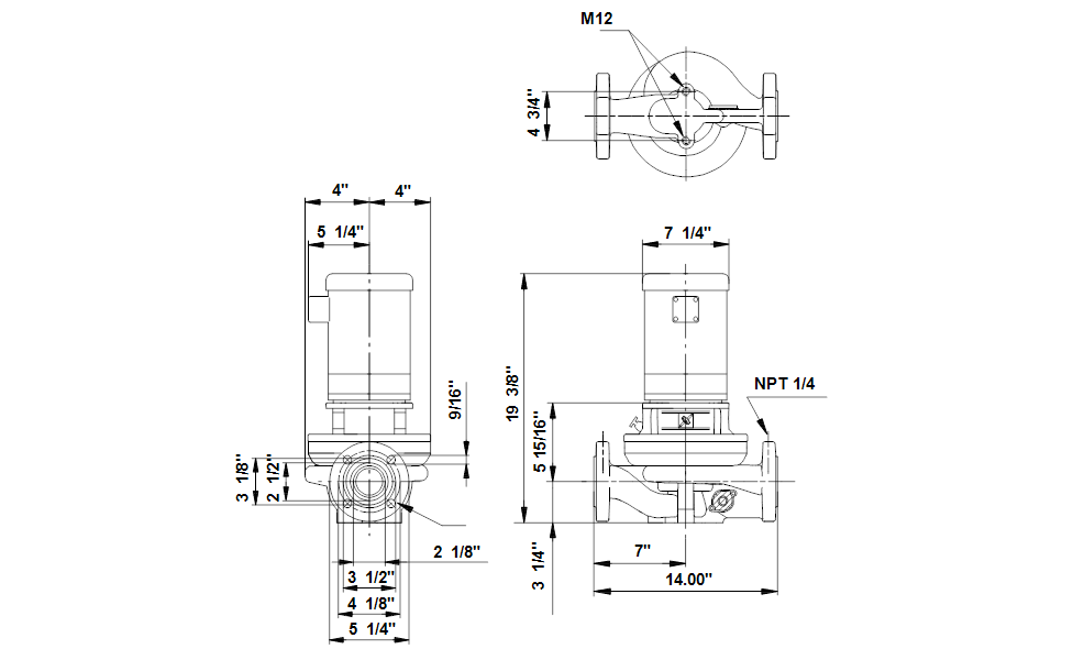 Grundfos 96411817 - TP 50-160/2 A-G-Z-BUBE-HX2 | Centrifugal