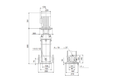Grundfos 98522837 - CRN 5-22 A-FGJ-A-E-PQQE | Multistage | Centrifugal | Vertical | Inline