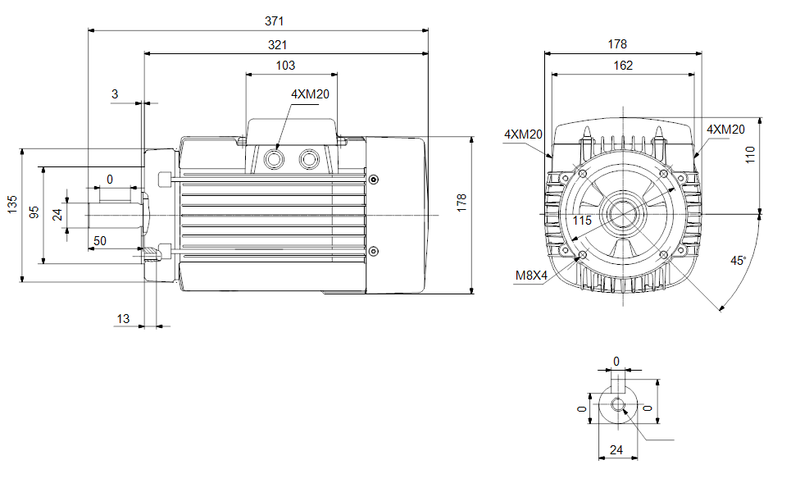 Grundfos 99583821 - MG90LE