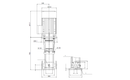 Grundfos 92744014 - CRN 32-3-2 B-F-H-E-HQQE | Vertical | Multistage | Centrifugal