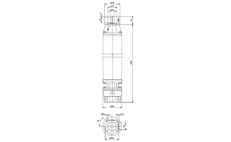 Grundfos 96444632 - MMS 12000 N | Submersible Motor | High Efficiency