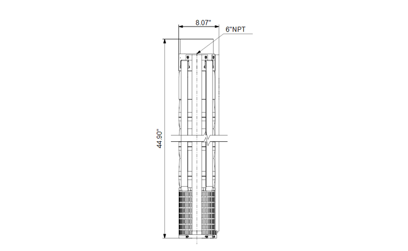 Grundfos 19340005 - 475S500-5 | Vertical Installation | Vertical | Horizontal | Submersible