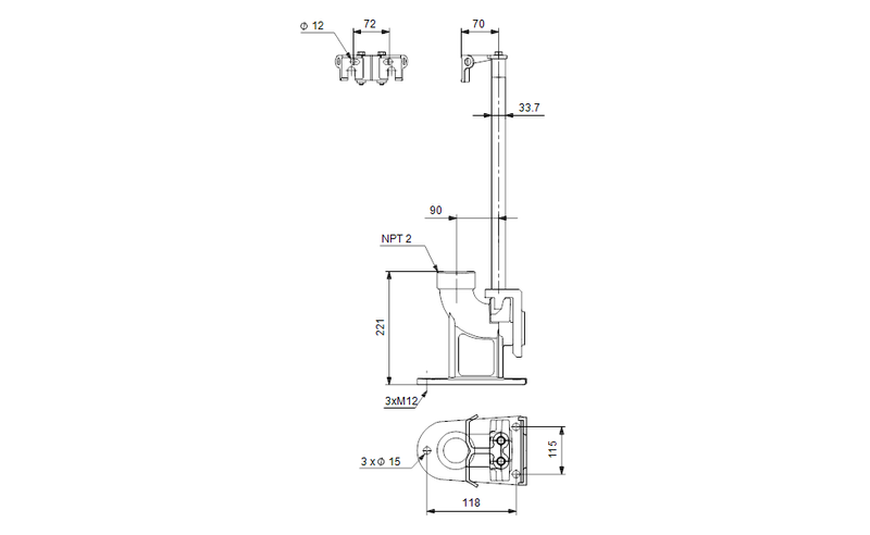 Grundfos 98245790 - Auto coupling set