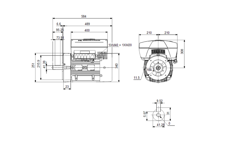 Grundfos 98696967 - MLE160AA | Integrated Motor | Permanent Magnet | High Efficiency