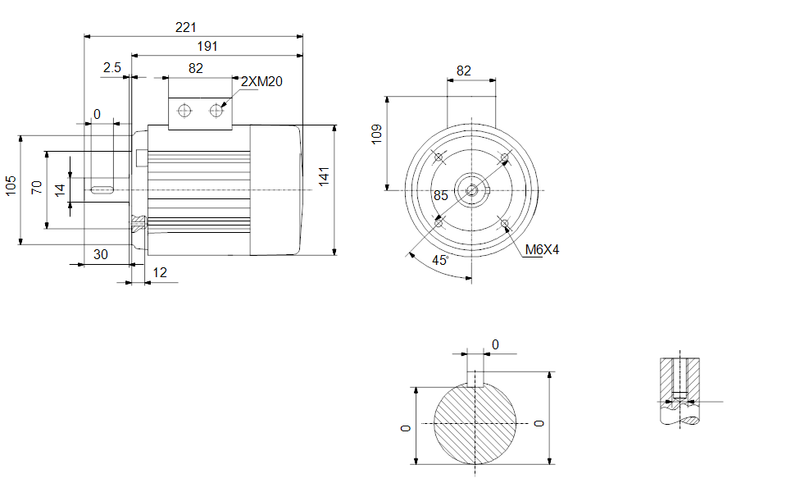 Grundfos 85900060 - ML71BA | Motor | High Efficiency