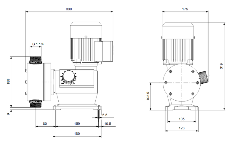 Grundfos 99772876 - DMX 115-3 AR-SS/V/SS-S-H1A3A3BEMNG