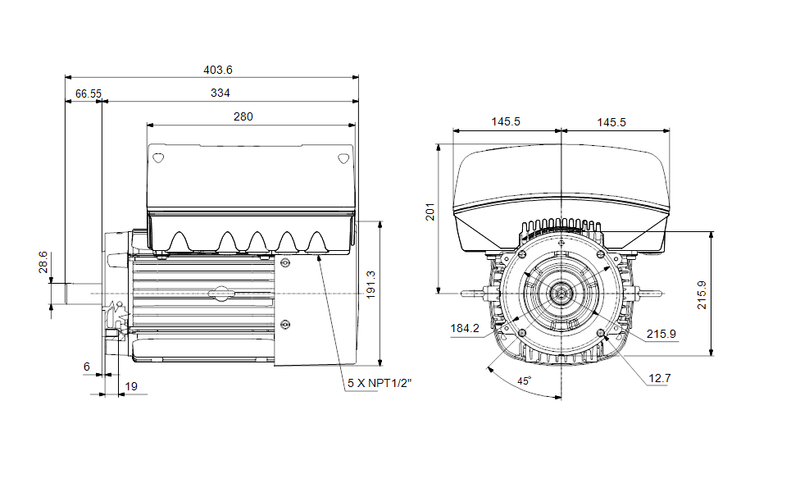 Grundfos 99256771 - MLE112C | Integrated Motor | Permanent Magnet | High Efficiency