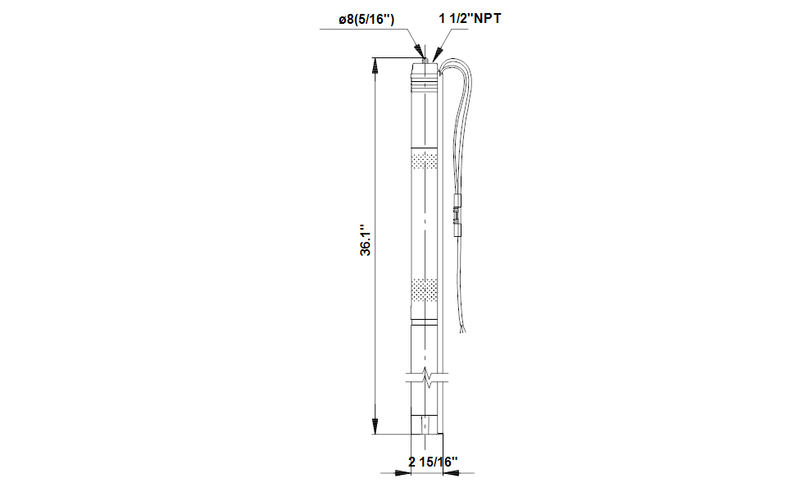 Grundfos 99595463 - 30 SQF-160