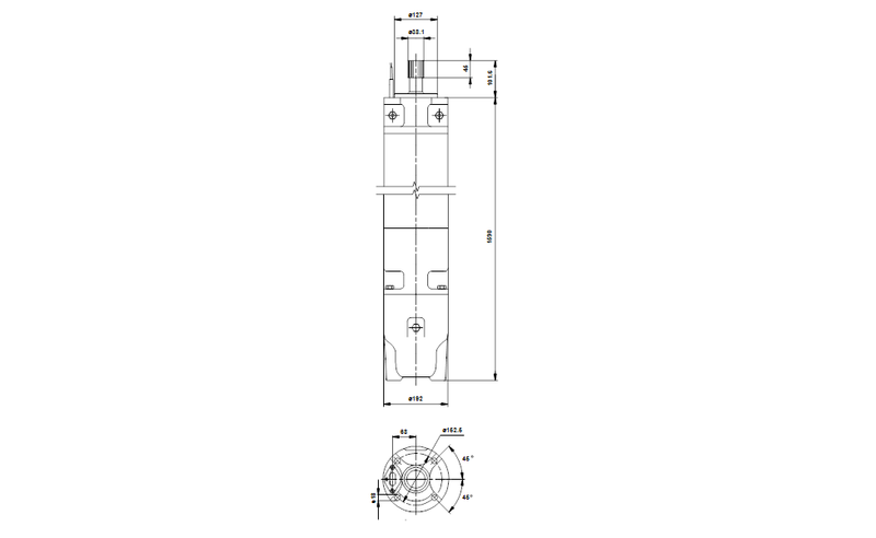 Grundfos 99973372 - MMS 8000 N | Submersible Motor | High Efficiency