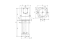 Grundfos 98477604 - MTA 70H-250 A-WB-A-B | Multistage | Tank Mounted | Centrifugal | Immersible